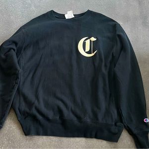 Vintage champion crew neck large
